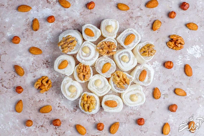 باسلوق شیرینی ساده برای عید باسلوق